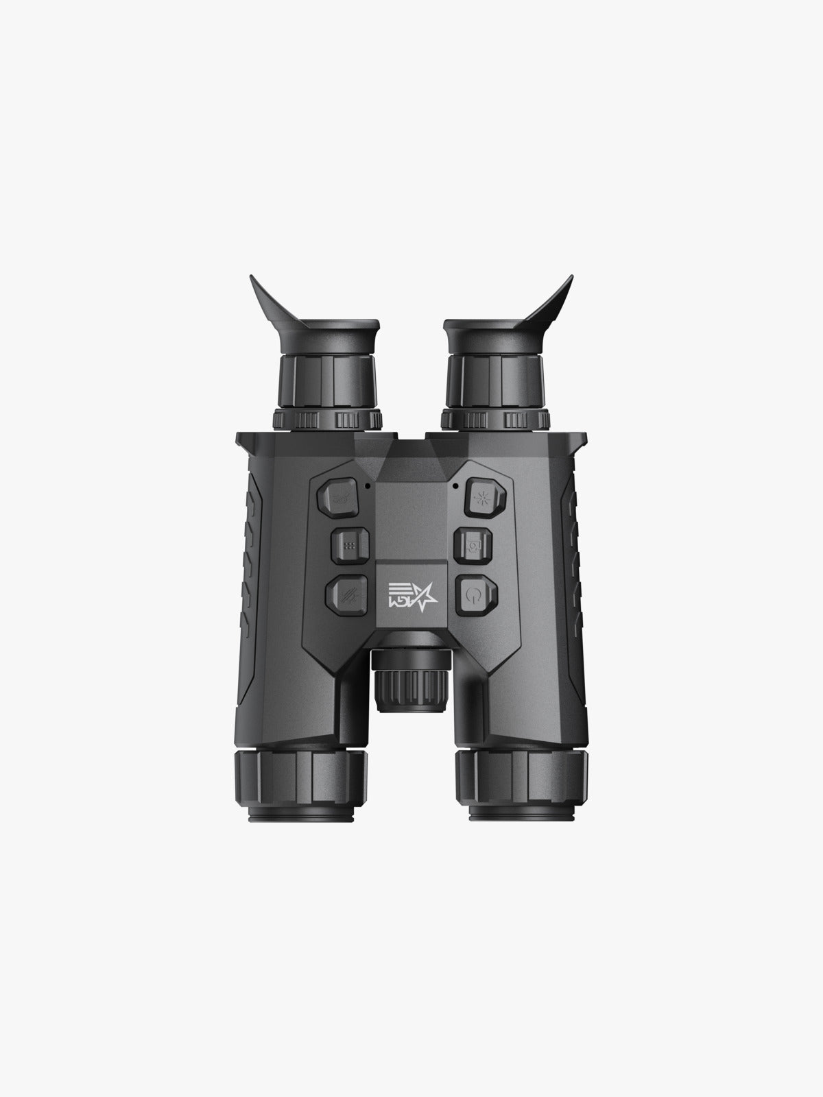 AGM ObservIR LRF 35-384 thermal binocular, top view