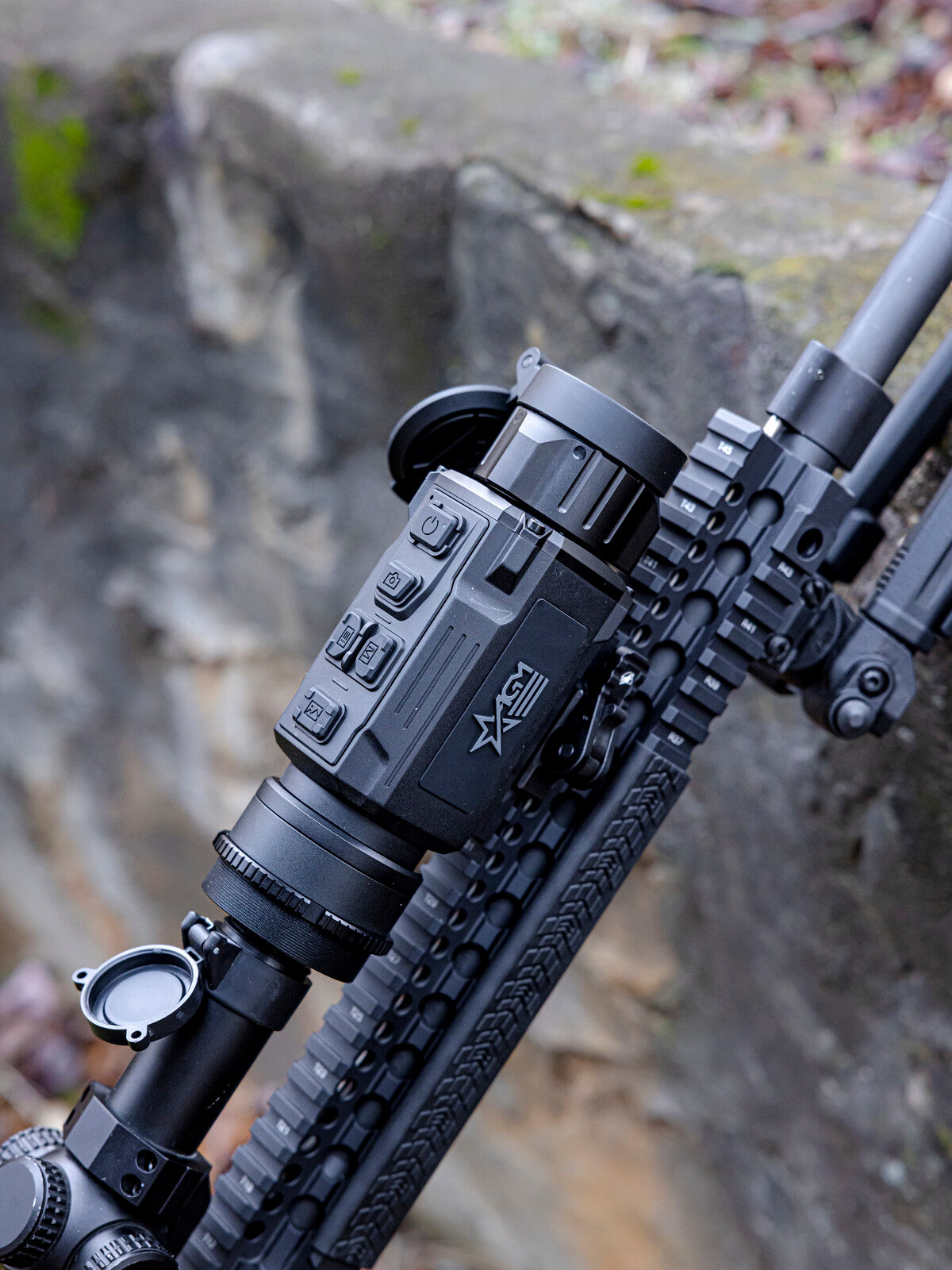 AGM Rattler-C V2 19-256 thermal clip-on, in the field