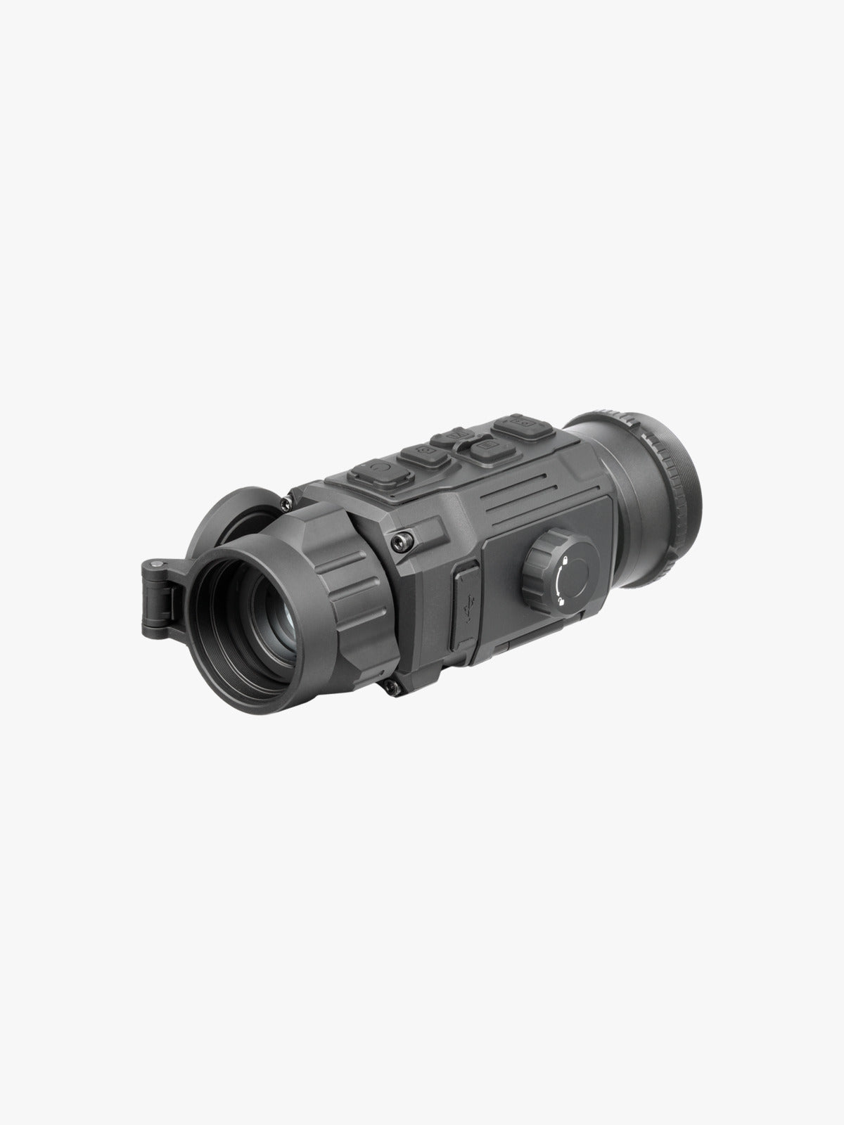 AGM Rattler-C V2 19-256 thermal clip-on, three-quarter view, opposite side