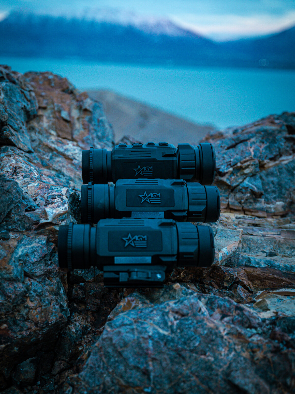 AGM Rattler-C V2 50-640 thermal clip-on, in the field