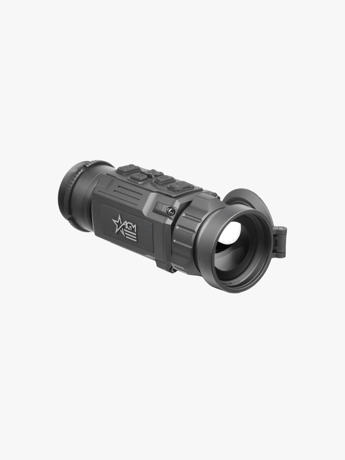 AGM Rattler-C V2 50-640 thermal clip-on, three-quarter view, opposite side