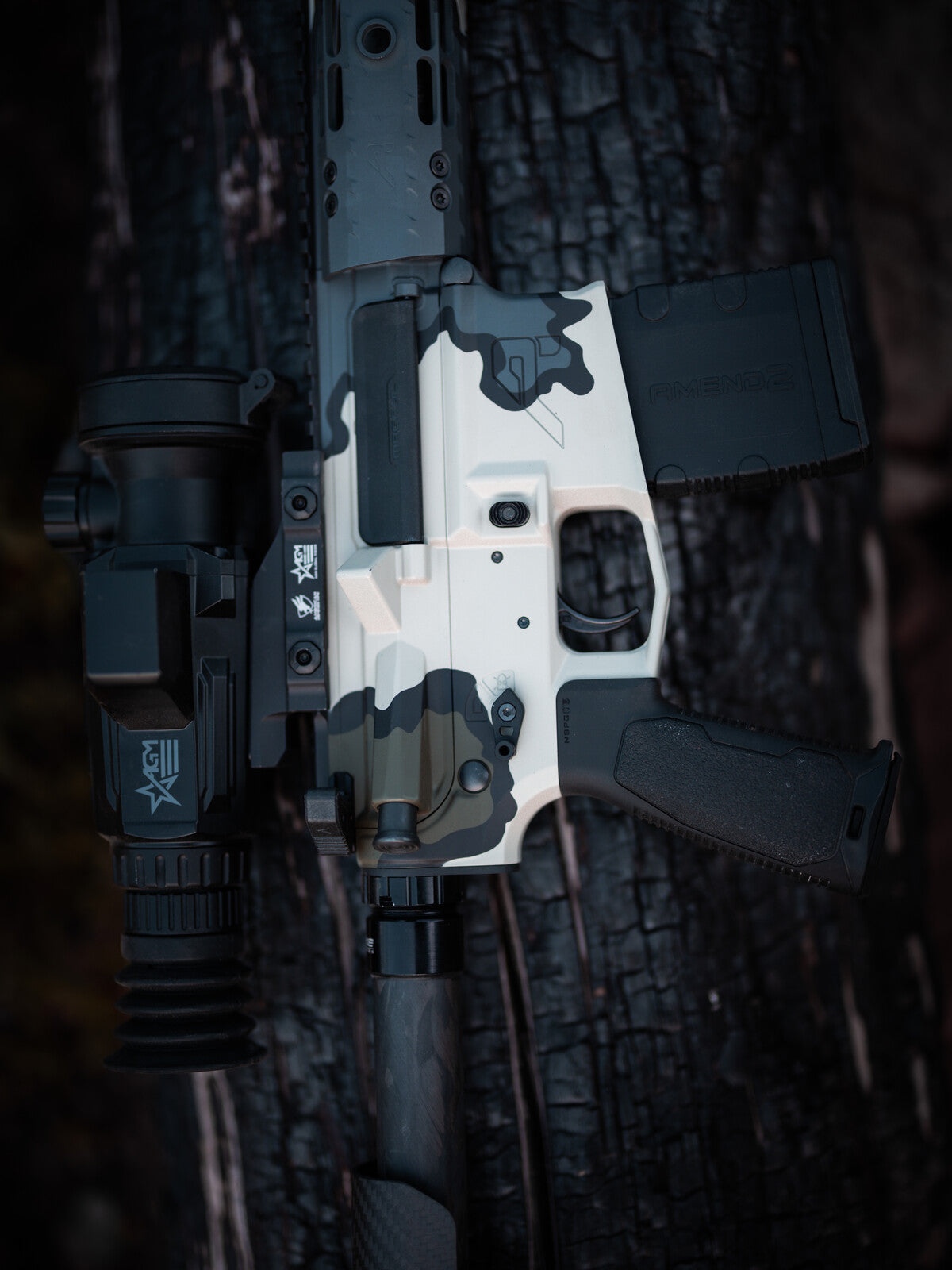 AGM Secutor LRF 50-640 thermal riflescope, in the field