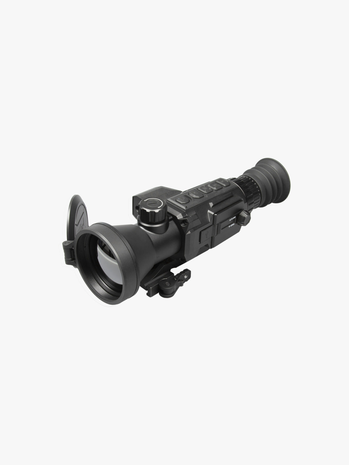 AGM Secutor LRF 75-640 thermal riflescope with laser rangefinder, three-quarter view