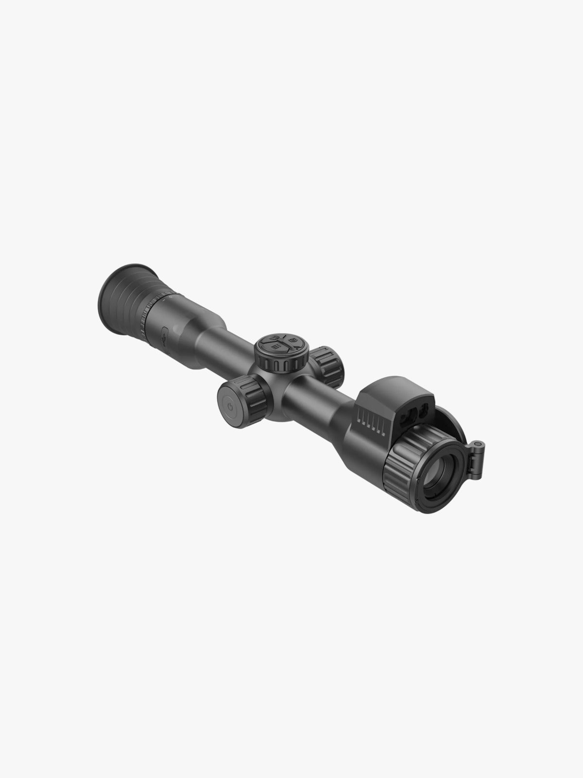 AGM Spectrum LRF 4K Mini digital day and night riflescope with laser rangefinder, three-quarter view