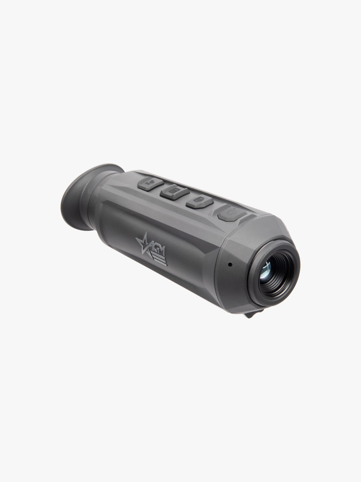 AGM TaipanV2 15-384 thermal monocular, three-quarter view