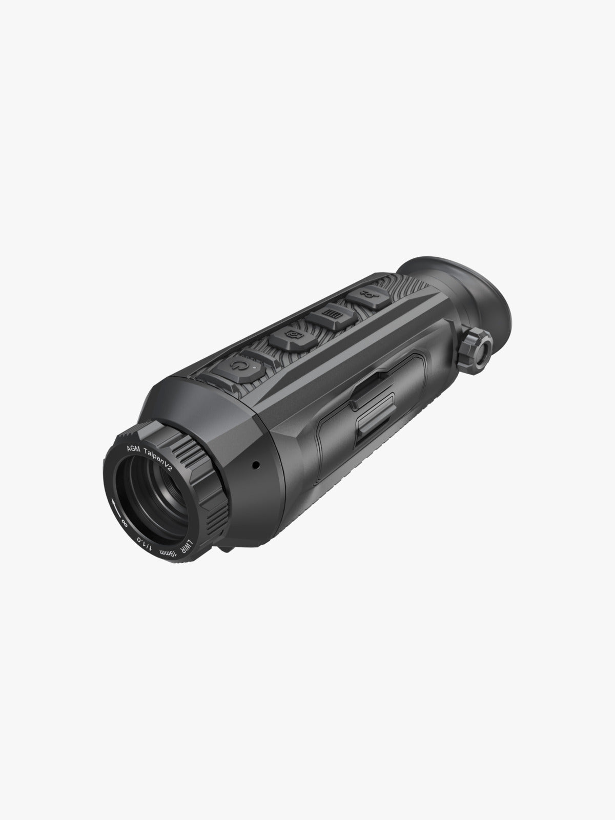 AGM TaipanV2 19-320 thermal monocular, three-quarter view