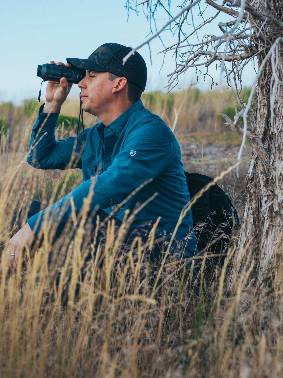 AGM TaipanV2 25-384 thermal monocular, in the field
