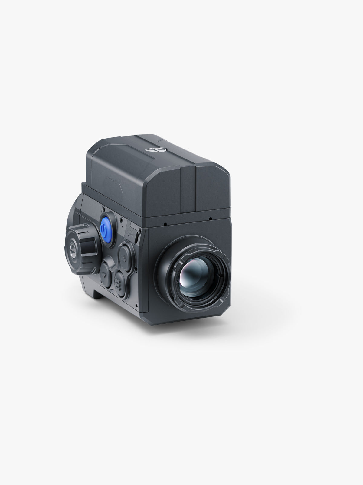 Pulsar Krypton 2 FXQ35 thermal clip-on, three-quarter view from the right