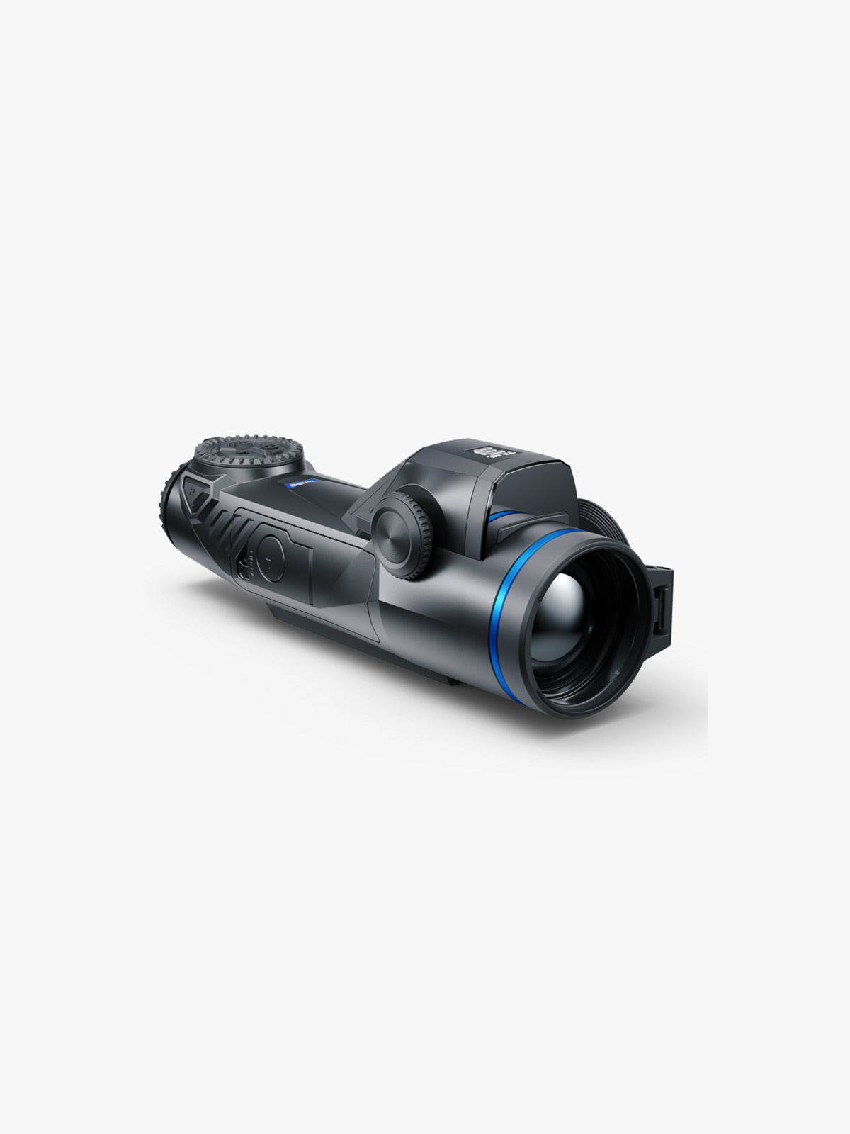 Pulsar Trail 3 LRF XR50 thermal riflescope, three-quarter view from the right