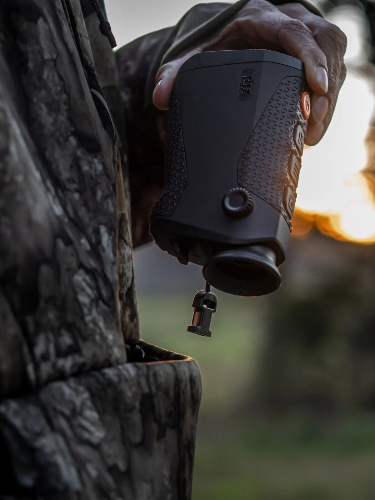 RIX Pocket K3 held in the field