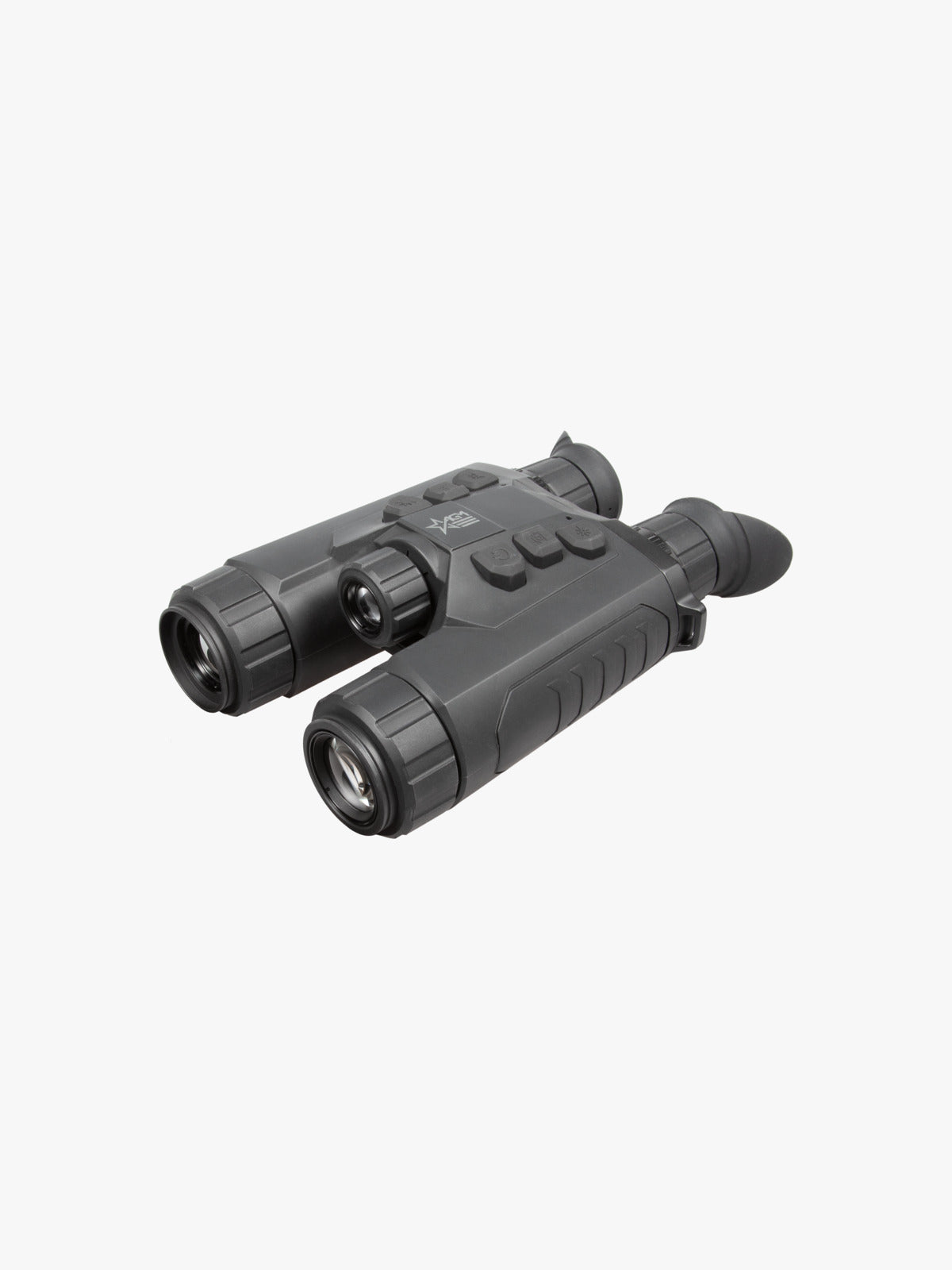 AGM ObservIR LRF 25-256 thermal and digital binocular with laser rangefinder, three-quarter view