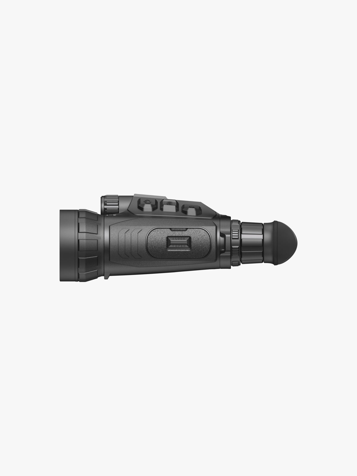 AGM ObservIR LRF 60-1280 thermal binocular, side profile
