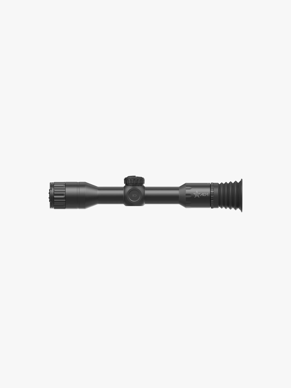 AGM Spectrum 4K Mini digital day and night riflescope, side profile, logo side