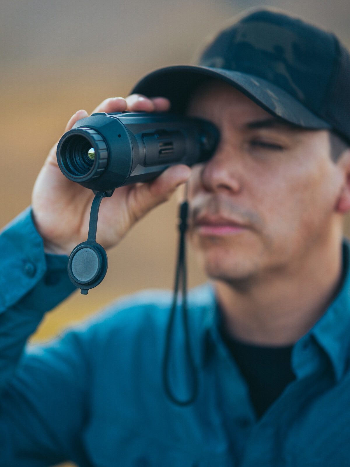 AGM TaipanV2 10-256 thermal monocular, in the field