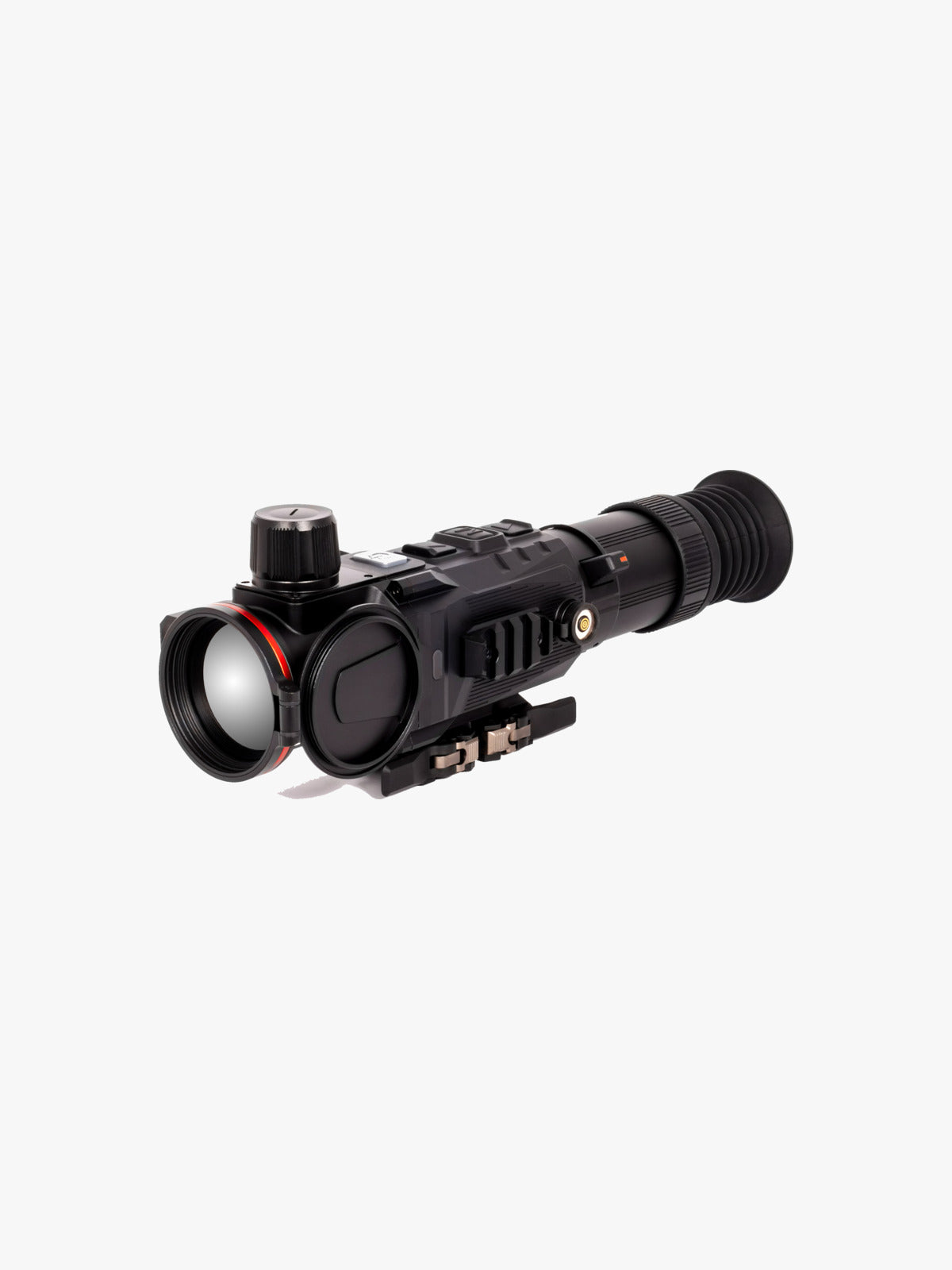 Nocpix RICO 3 Pro H50R 640x512 autofocus thermal riflescope with laser rangefinder, three-quarter view