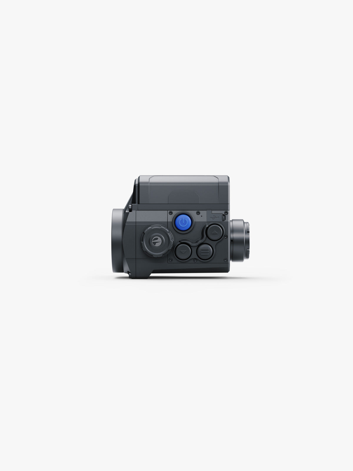 Pulsar Krypton 2 FXQ35 thermal clip-on, side profile showing the controls
