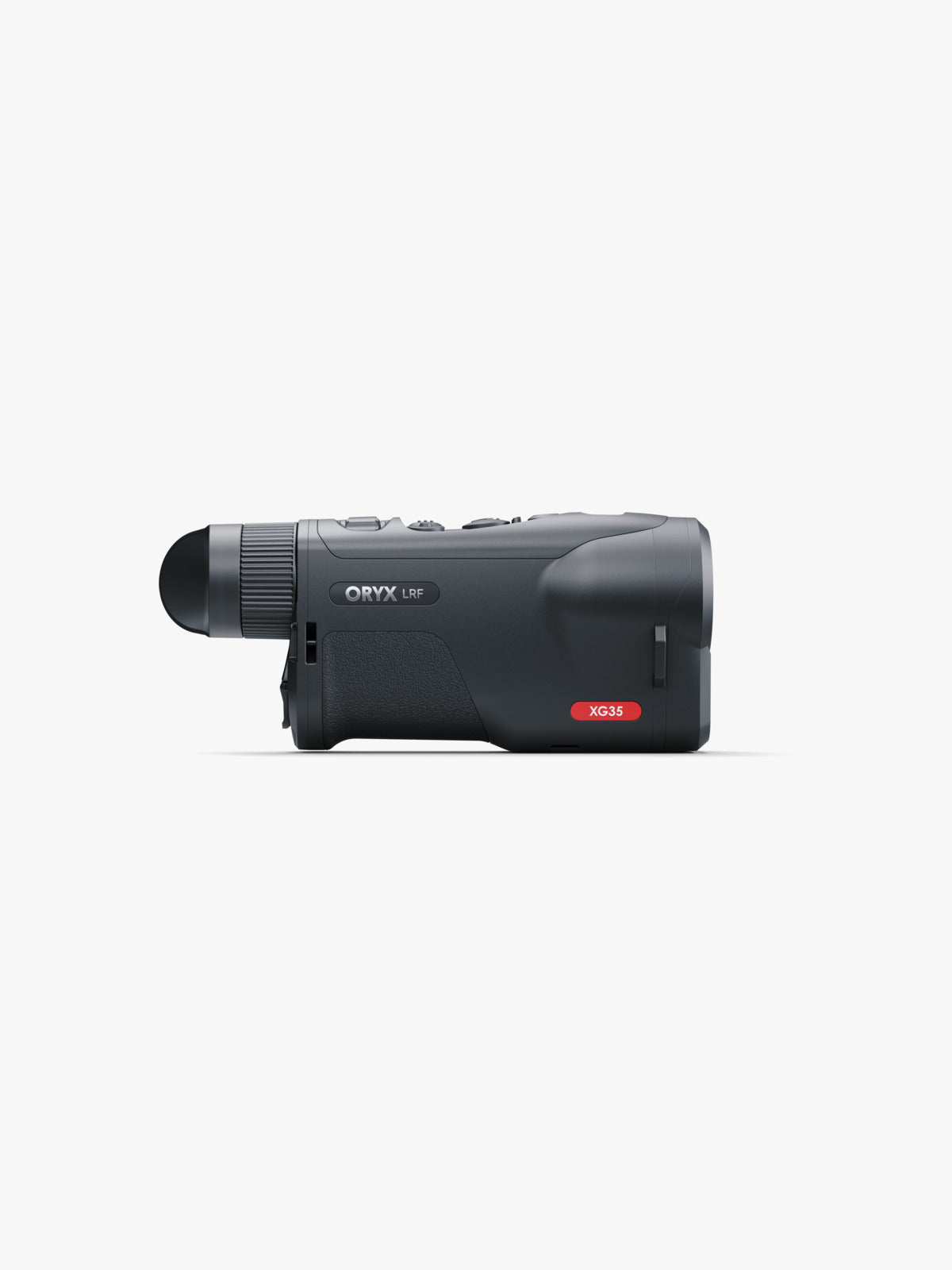 Pulsar Oryx LRF XG35 thermal monocular, side profile