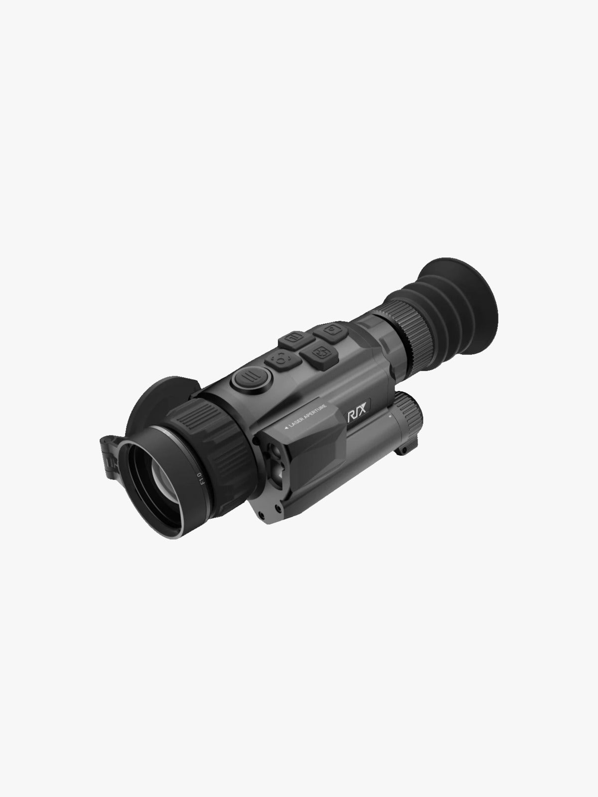 RIX Storm S3R V2 384x288 thermal riflescope with laser rangefinder, three-quarter view